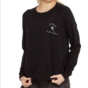 Good hYOUman Black sweatshirt